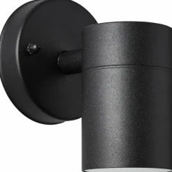 Luminaires Brilliant Applique murale d'extérieur Brillliant Traver Noir, 10 lumières