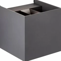 Luminaires Brilliant Applique murale d'extérieur Brillliant Haliz LED Gris, 1 lumière