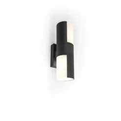 Luminaires Lutec Applique murale d'extérieur Lutec CYRA LED Noir, 2 lumières