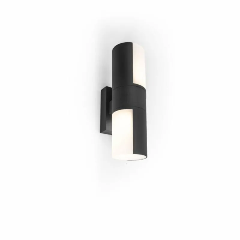 Luminaires Lutec Applique murale d'extérieur Lutec CYRA LED Noir, 2 lumières
