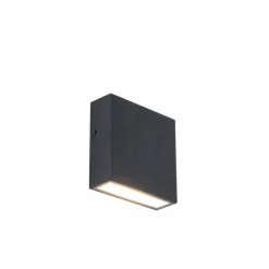 Luminaires Lutec Applique murale d'extérieur Lutec Gemini XF LED Noir, 1 lumière