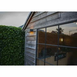 Luminaires Lutec Applique murale d'extérieur Lutec GEMINI LED Anthracite, 2 lumières, Changeur de couleurs