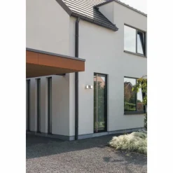 Luminaires Lutec Applique murale d'extérieur Lutec CUBA LED Anthracite, 2 lumières