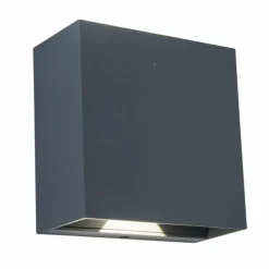 Luminaires Lutec Applique murale d'extérieur Lutec Gemini Beams LED Anthracite, 2 lumières