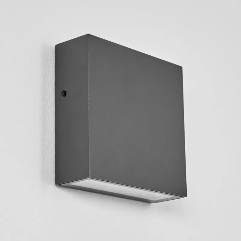 hofstein Applique murale d'extérieur Spidern LED Anthracite, 1 lumière