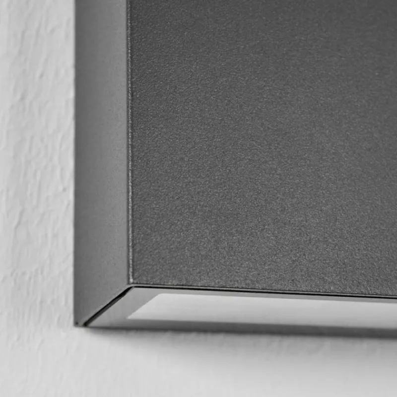 hofstein Applique murale d'extérieur Spidern LED Anthracite, 1 lumière