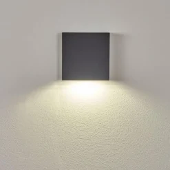 hofstein Applique murale d'extérieur Spidern LED Anthracite, 1 lumière