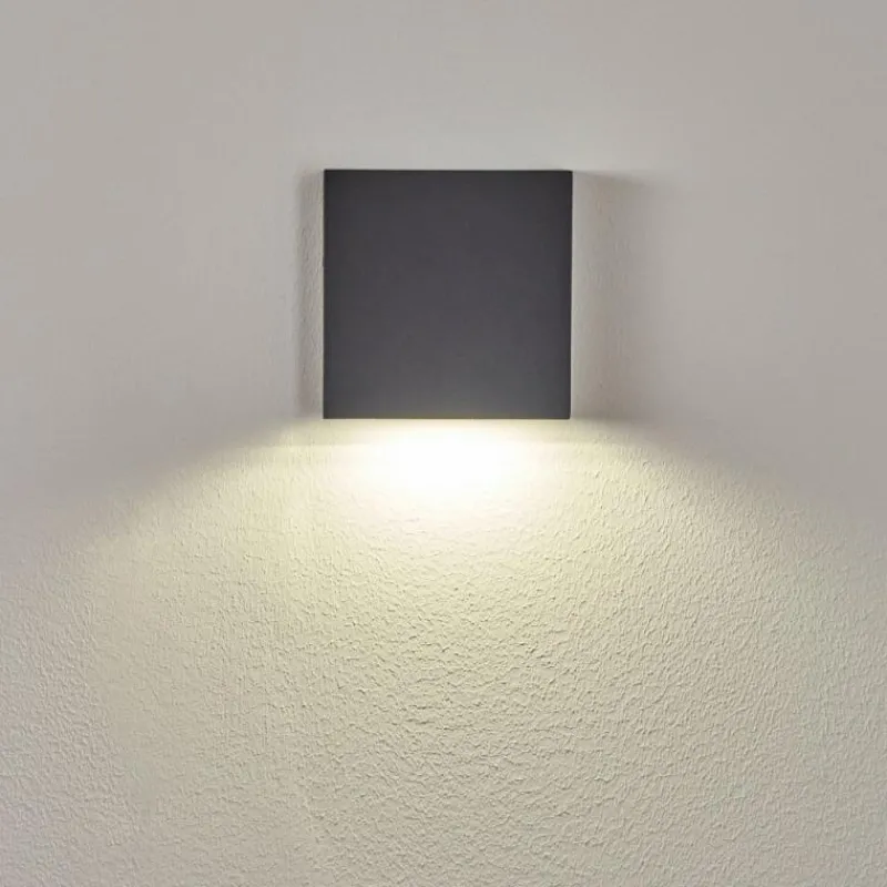 hofstein Applique murale d'extérieur Spidern LED Anthracite, 1 lumière