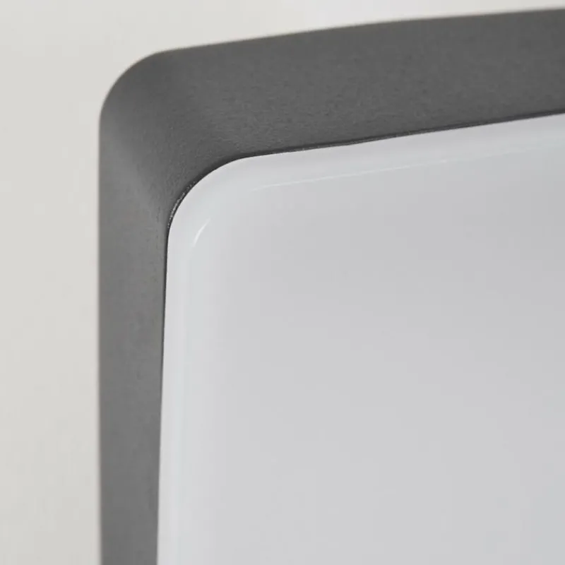 hofstein Applique murale d'extérieur Maseru LED Anthracite, 1 lumière, Détecteur de mouvement