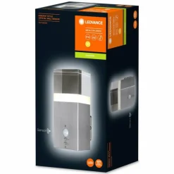 Luminaires Ledvance Applique murale d'extérieur LEDVANCE ENDURA Acier inoxydable, 1 lumière, Détecteur de mouvement