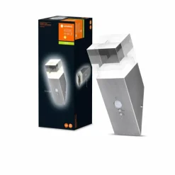Luminaires Ledvance Applique murale d'extérieur LEDVANCE ENDURA Acier inoxydable, 1 lumière, Détecteur de mouvement