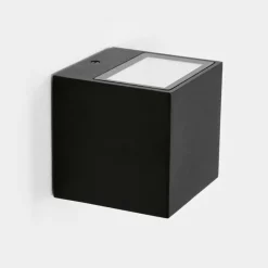 hofstein Applique murale d'extérieur Spidern LED Noir, 1 lumière