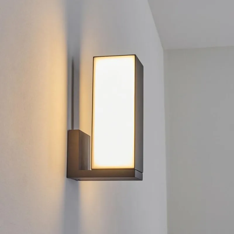 hofstein Applique murale d'extérieur Swanek LED Anthracite, 1 lumière