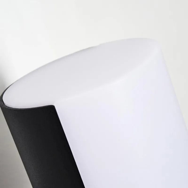 hofstein Applique murale d'extérieur Baulund LED Noir, 1 lumière