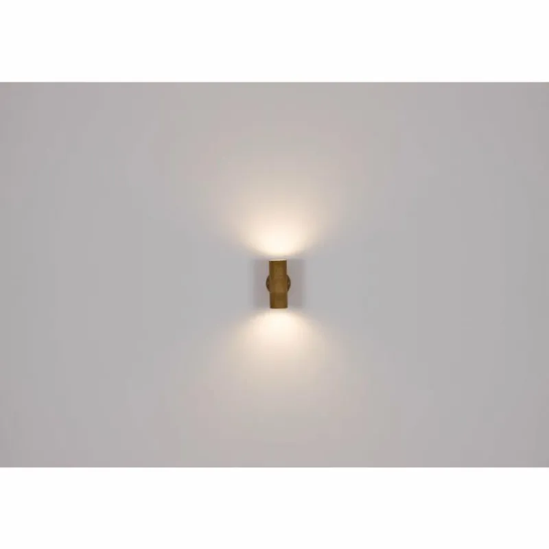 Lampes En Bois-Luminaires Globo Lighting Applique murale d'extérieur Globo JAICY Bois foncé, 2 lumières