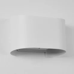 hofstein Applique murale d'extérieur Everton LED Blanc, 2 lumières