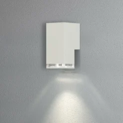 Luminaires Konstsmide Applique murale d'extérieur Konstsmide Antares Blanc, 1 lumière