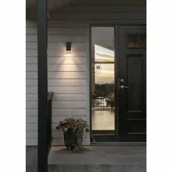 Luminaires Konstsmide Applique murale d'extérieur Konstsmide Antares Noir, 1 lumière