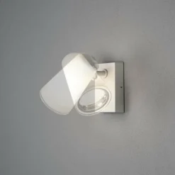 Luminaires Konstsmide Applique murale d'extérieur Konstsmide Fano Gris, 1 lumière