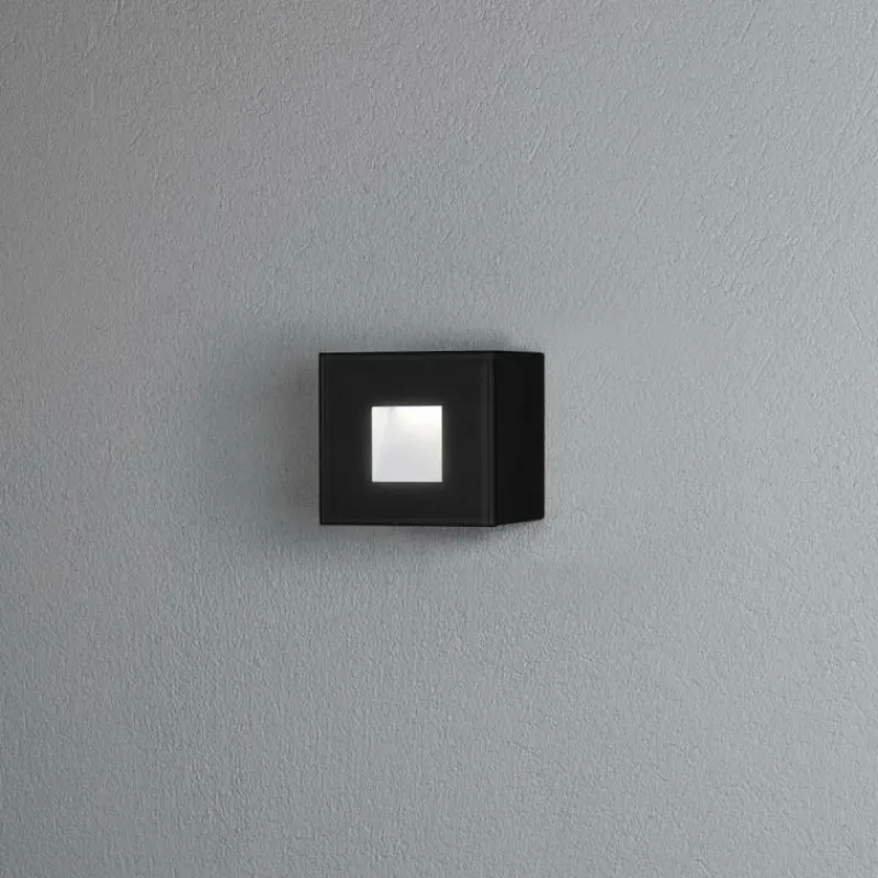 Luminaires Konstsmide Applique murale d'extérieur Konstsmide Chieri LED Noir, 8 lumières