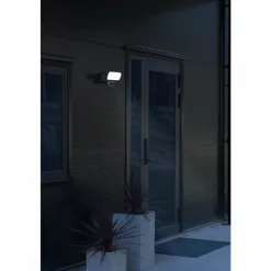 Luminaires Konstsmide Applique murale d'extérieur Konstsmide Camera-Smart-Light LED Noir, 1 lumière, Détecteur de mouvement