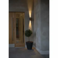 Luminaires Konstsmide Applique murale d'extérieur Konstsmide Cremona LED Anthracite, 3 lumières, Télécommandes