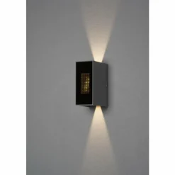 Luminaires Konstsmide Applique murale d'extérieur Konstsmide Cremona LED Anthracite, 3 lumières, Télécommandes