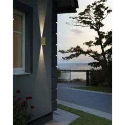 Luminaires Konstsmide Applique murale d'extérieur Konstsmide Cremona LED Laiton, 2 lumières