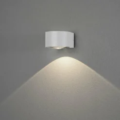 Luminaires Konstsmide Applique murale d'extérieur Konstsmide Gala LED Blanc, 1 lumière