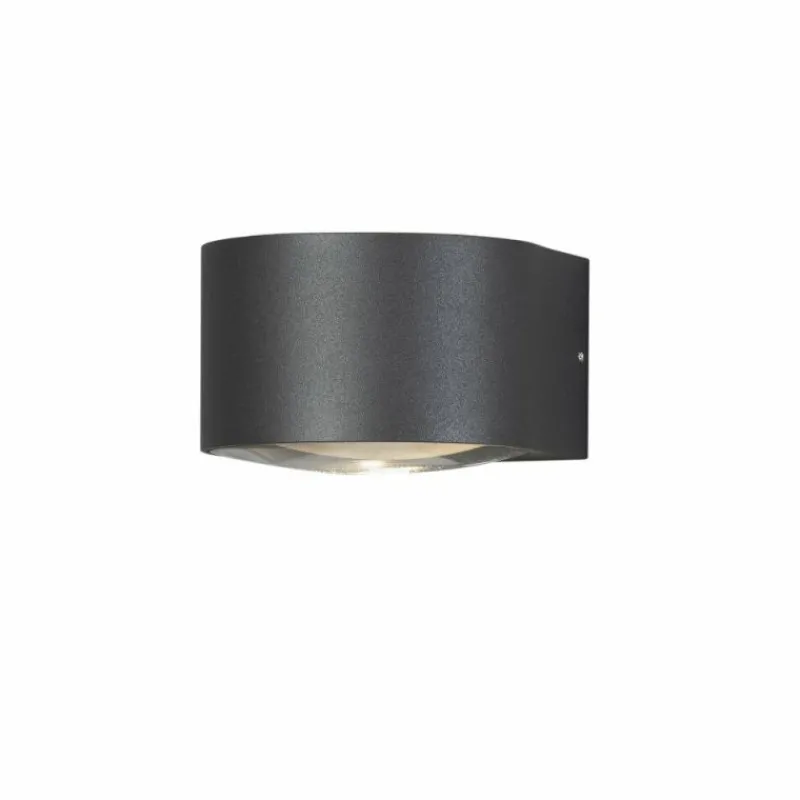 Luminaires Konstsmide Applique murale d'extérieur Konstsmide Gela LED Anthracite, 2 lumières