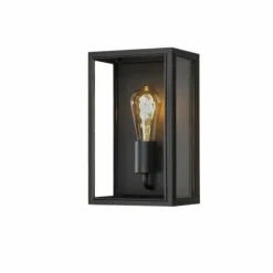 Luminaires Konstsmide Applique murale d'extérieur Konstsmide Carpi Noir, 1 lumière