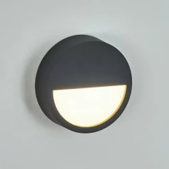 hofstein Applique murale d'extérieur Nagap LED Anthracite, Blanc, 1 lumière