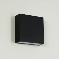 hofstein Applique murale d'extérieur Spidern LED Noir, Blanc, 1 lumière