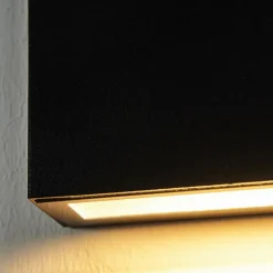 hofstein Applique murale d'extérieur Spidern LED Noir, Blanc, 1 lumière