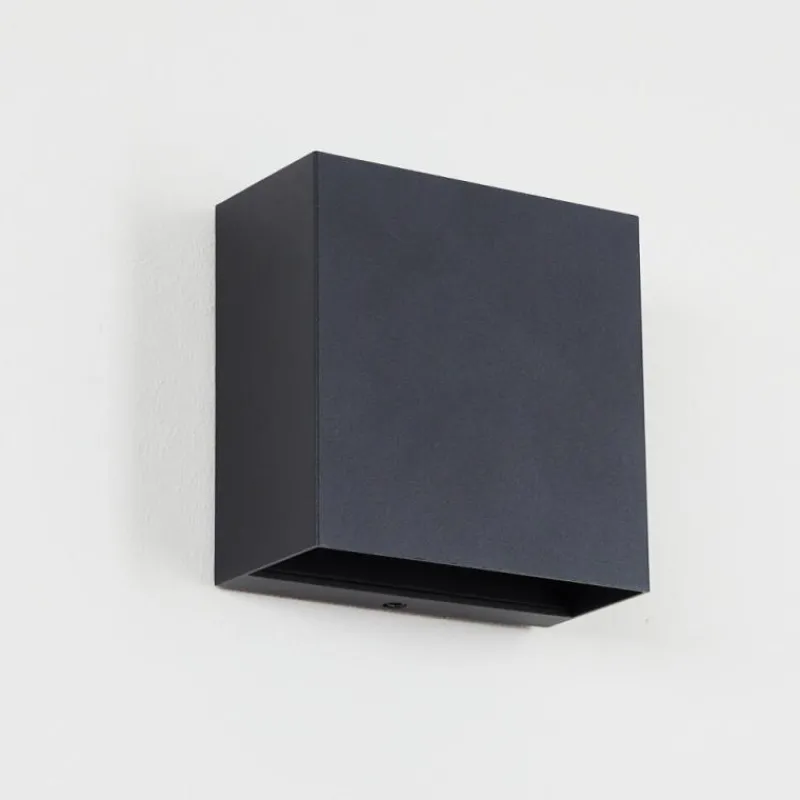 hofstein Applique murale d'extérieur Spidern LED Anthracite, 1 lumière