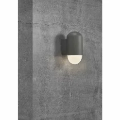 Luminaires Nordlux Applique murale d'extérieur Nordlux HEKA Anthracite, 1 lumière