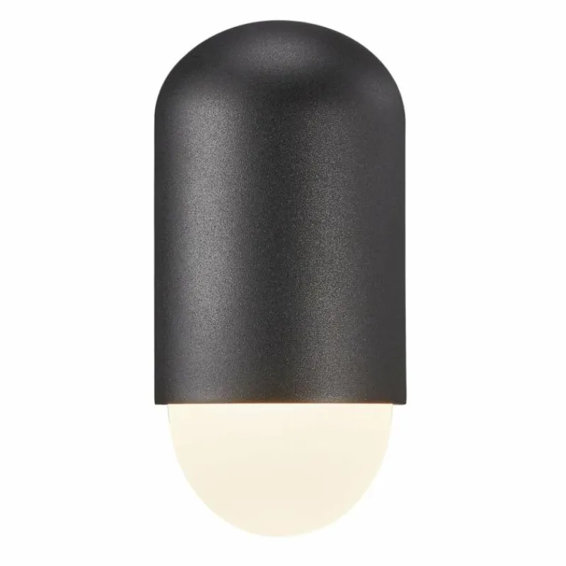 Luminaires Nordlux Applique murale d'extérieur Nordlux HEKA Noir, 1 lumière