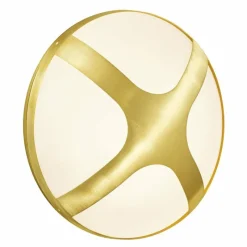 Luminaires Nordlux Applique murale d'extérieur Nordlux CROSS Laiton, 1 lumière