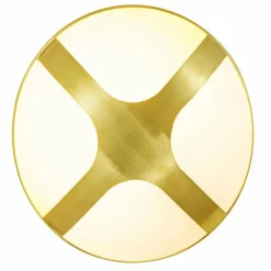 Luminaires Nordlux Applique murale d'extérieur Nordlux CROSS Laiton, 1 lumière