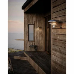 Luminaires Nordlux Applique murale d'extérieur Nordlux KURNOS Argenté, 1 lumière