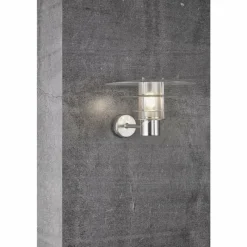 Luminaires Nordlux Applique murale d'extérieur Nordlux BASTIA Argenté, 1 lumière