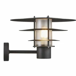 Luminaires Nordlux Applique murale d'extérieur Nordlux BASTIA Noir, 1 lumière