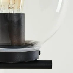 hofstein Applique murale d'extérieur Rombotten Noir, 1 lumière