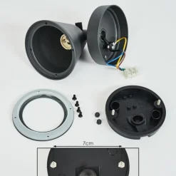 hofstein Applique murale d'extérieur Fornaboda Anthracite, 1 lumière