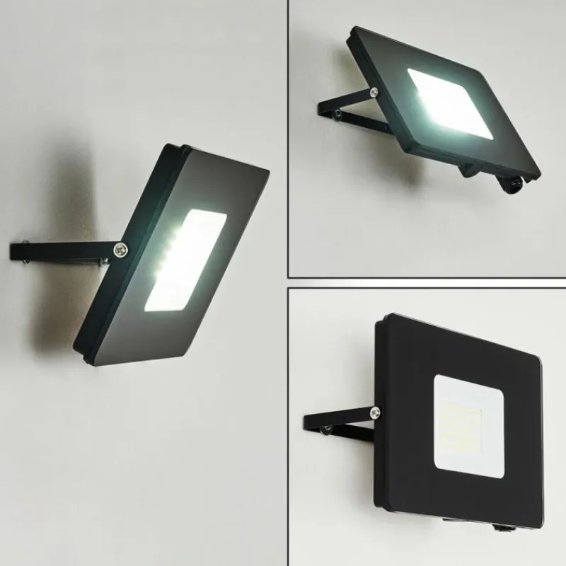 hofstein Applique murale d'extérieur Krokane LED Noir, Blanc, 1 lumière