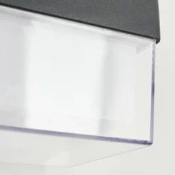 hofstein Applique murale d'extérieur Cesta LED Noir, 2 lumières