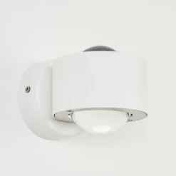 hofstein Applique murale d'extérieur Andersro LED Blanc, 2 lumières