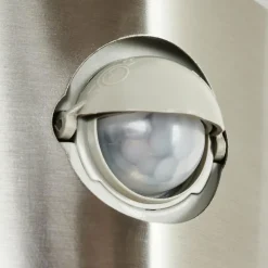 hofstein Applique murale d'extérieur Visnum Nickel mat, Blanc, 1 lumière, Détecteur de mouvement