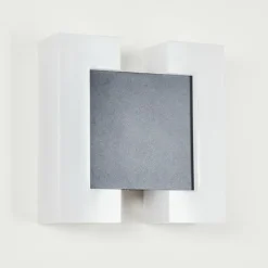 hofstein Applique murale d'extérieur Zoppola LED Anthracite, Blanc, 2 lumières