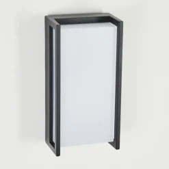 hofstein Applique murale d'extérieur Skove LED Anthracite, 1 lumière, Changeur de couleurs